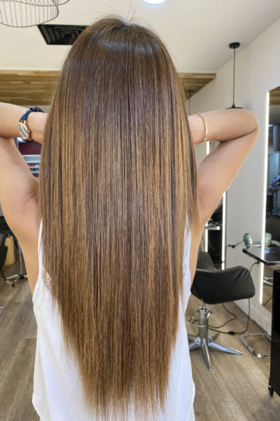 Après le Lissage Brésilien Après le Lissage Brésilien